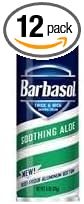 Barbasol Soothing Aloe Thick And Rich Shaving Cream, 6 Ounce - 12 Per Case
