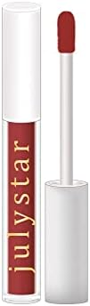 Julystar Lip Gloss Not Easy To Fade, Non-Stick Cup Moistens Matte Light Lip Color Makeup (06#)