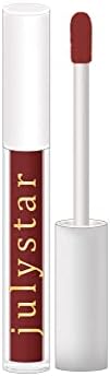 Julystar Lip Gloss Not Easy To Fade, Non-Stick Cup Moistens Matte Light Lip Color Makeup (04#)
