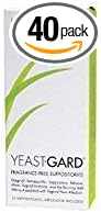 Yeast-Gard Advanced Homeopathic Suppositories 10 ea (Pack of 4)