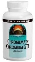 Source Naturals - Chromate Chromium Gtf, 200 mcg, 120 tablets : Health & Household