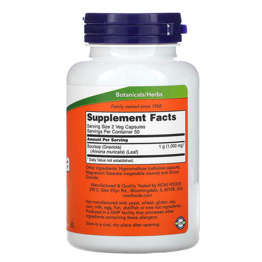 NOW Foods, Graviola, 500 mg