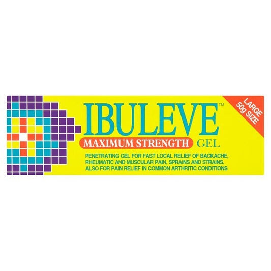 Ibuleve Maximum Strength Gel 50G