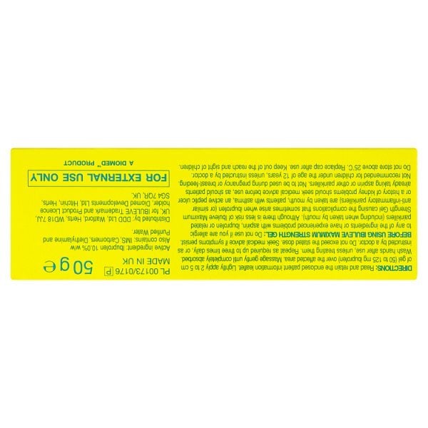 Ibuleve Maximum Strength Gel 50G