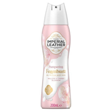 Imperial Leather Pampering Foamburst Shower Body Wash 200Ml