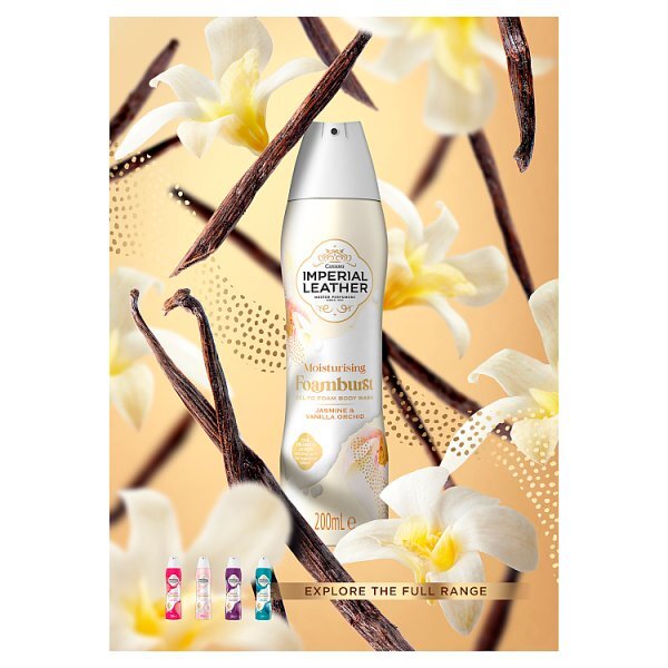 Imperial Leather Moisturising Foamburst Body Wash 200Ml