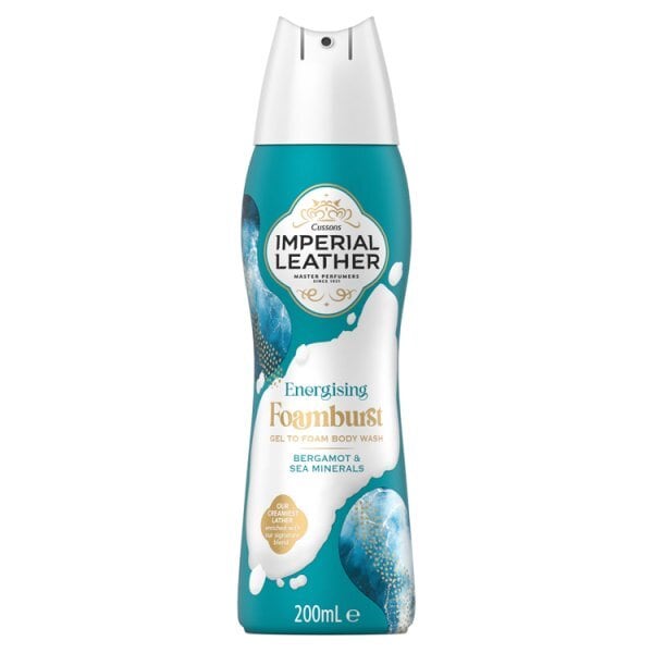 Imperial Leather Energising Foamburst Shower Body Wash 200Ml