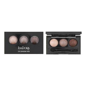 Isadora Eye Shadow Trio 1.5G - 81 Cool Browns