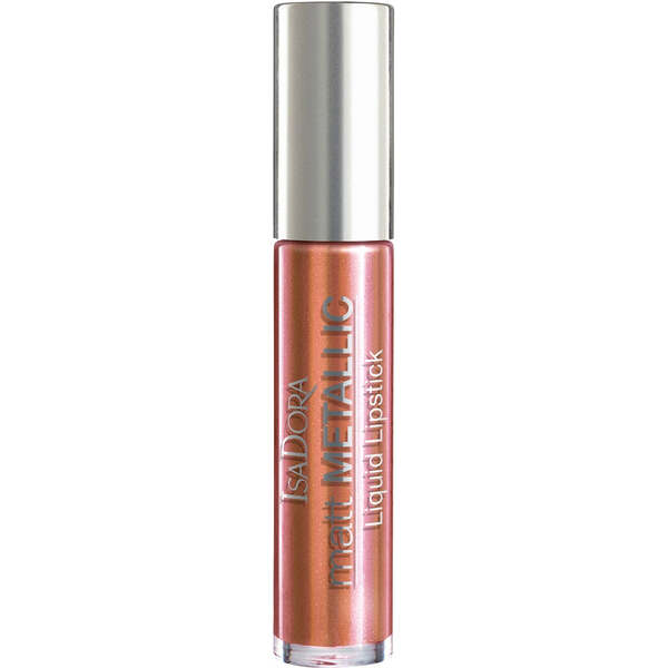 Isadora Matt Metallic Liquid Lipstick 7Ml - 82 Copper Chrome