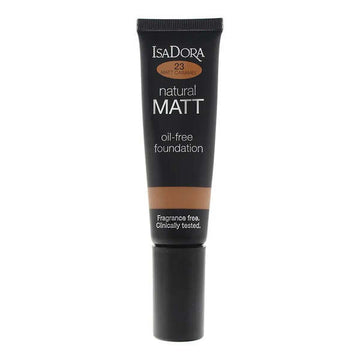 Isadora Natural Matt Oil-Free Foundation 35Ml - 23 Caramel
