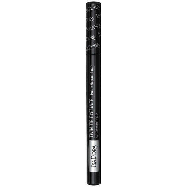 Isadora Twin Tip Eyeliner 1Ml - 52 Carbon Black