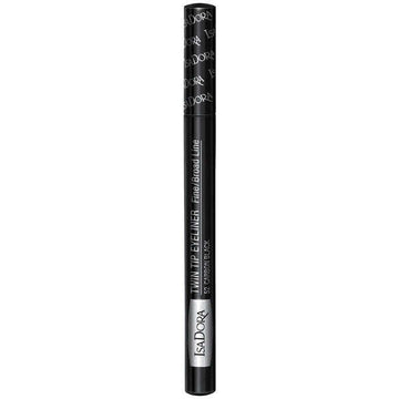 Isadora Twin Tip Eyeliner 1Ml - 52 Carbon Black