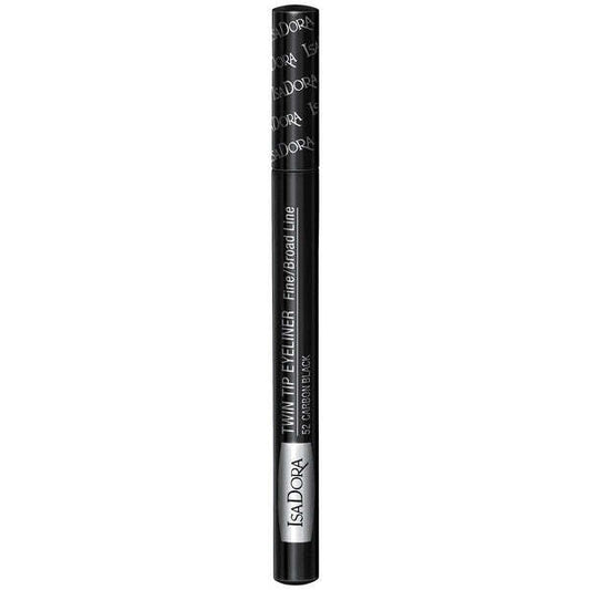 Isadora Twin Tip Eyeliner 1Ml - 52 Carbon Black