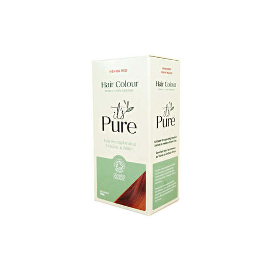 It'S Pure Organic Henna Red 100% Natural Hair Dye 100G