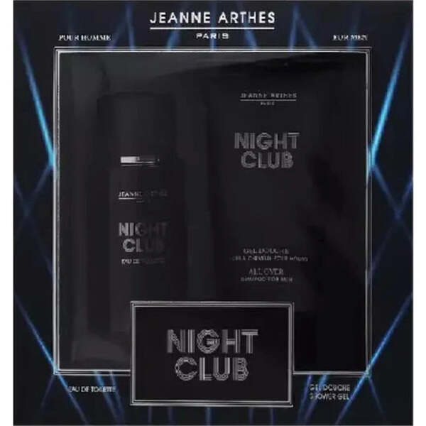 Night Club Gift Set 100Ml Edt + 150Ml Shower Gel