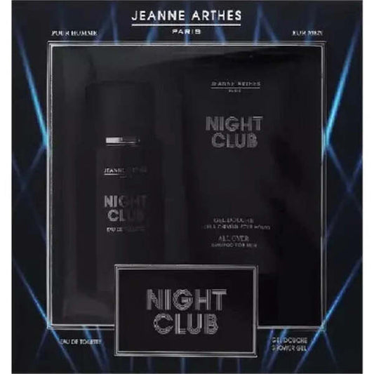 Night Club Gift Set 100Ml Edt + 150Ml Shower Gel