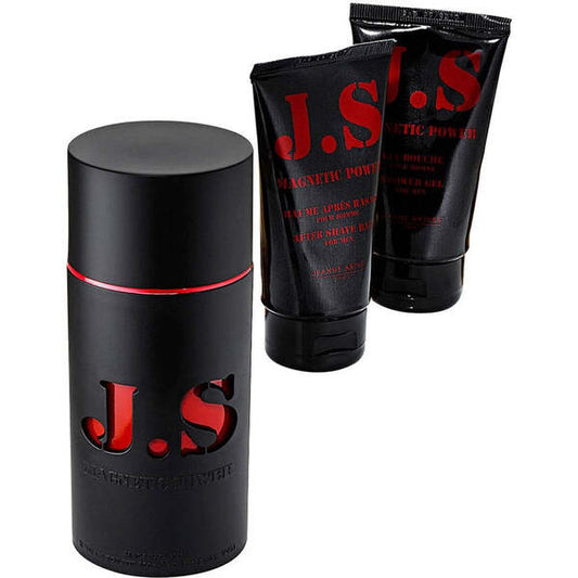 Js Magnetic Power Set 100Ml Edt + 75Ml Gel + 75Ml Aftershave