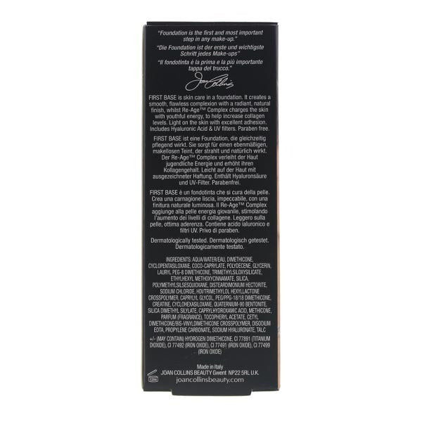 Joan Collins First Base Foundation 30Ml Warm Dark