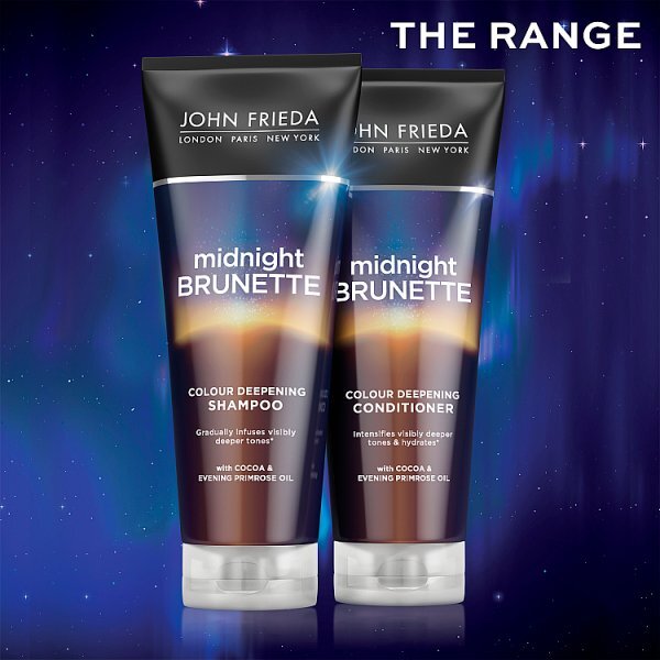 John Frieda Midnight Brunette Shampoo 250Ml