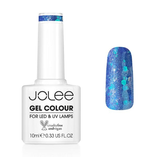 Jolee Gel Nail Polish 10Ml - Sapphire Dust