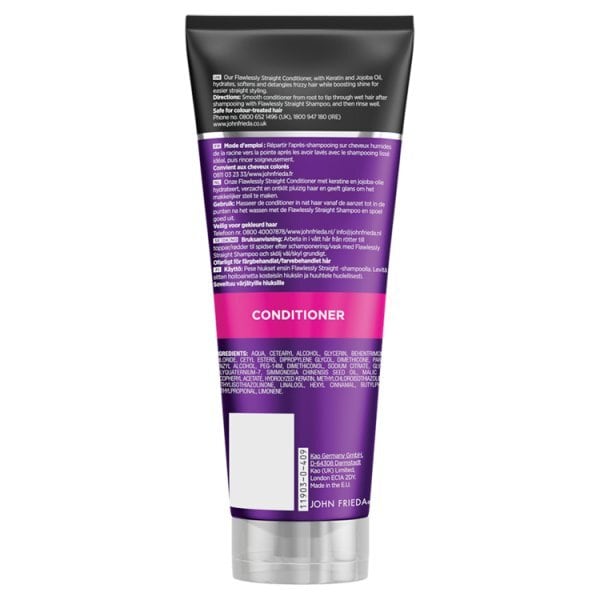 John Frieda Frizz Ease Flawlessly Straight Conditioner 250Ml