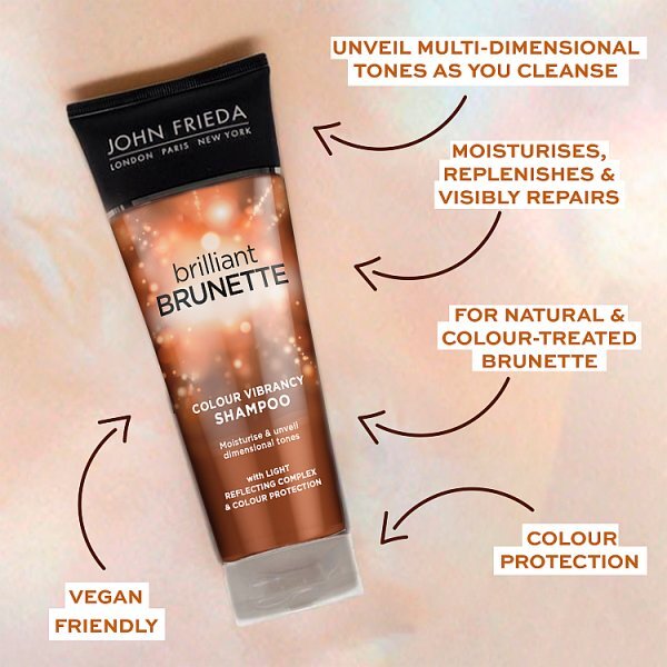 Jf Brilliant Brunette Colour Vibrancy Shampoo 250Ml