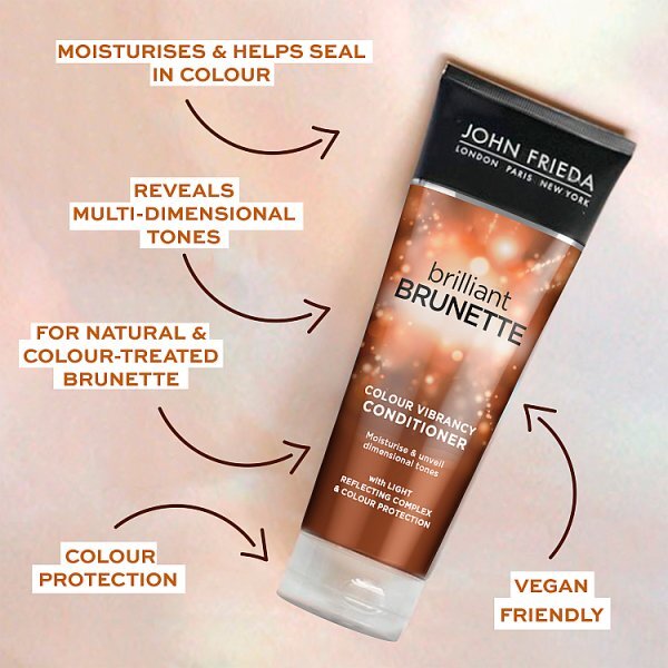 Jf Brilliant Brunette Colour Vibrancy Cond 250Ml