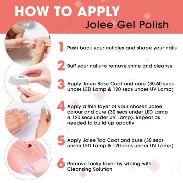 Jolee Gel Nail Polish 10Ml - Breathtaking