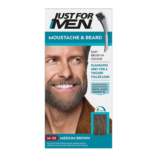 Just For Men Beard Gel Medium Brown M35