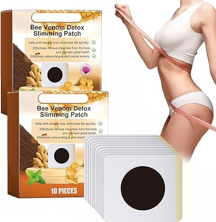 Bee Venom Slimming Patch – Detox Circulatory Lymphatic Shaping Patch for Women & Men Body Slimming