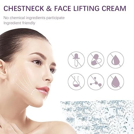 Neck & Chest Moisturizing Cream – Hydrating Formula with Vitamin E, Glycerol & Sodium Hyaluronate –Lightweight Daily Skincare, 1.7 FL OZ