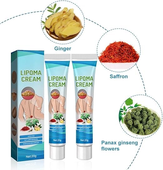 Lipoma Removal Care Cream – Mild Topical Formula for Neck, Shoulder & Body Lumps (20 g)