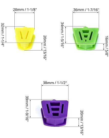Dental Silicone Bite Blocks – Multi-Size Mouth Props for Kids & Adults | Durable Dental Mouth Opener for Teeth Clenching & Jaw Support (3 Pcs –L,M,S)