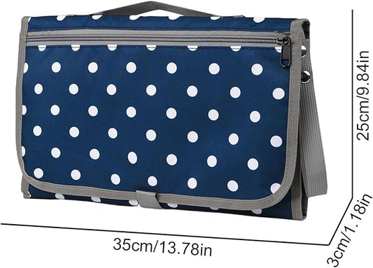 Baby Changing Mat | Portable Waterproof Diaper Changing Pad – Large, Foldable & Travel-Friendly