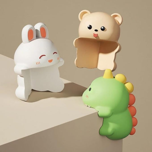 Soft PVC Table Corner Protectors – Baby Safety Edge Guards for Desks & Furniture, Anti-Collision Bumpers for Children (Cartoon Design)