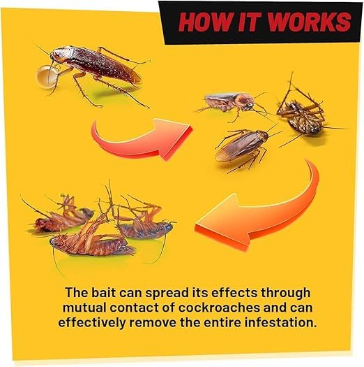 Non-Toxic Indoor/Outdoor Roach Traps – Natural Cockroach Repellent, Safe Pest Control for Home, Kitchen & Garage, Long-Lasting Protection
