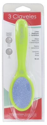 3 Claveles Ceramic Pedicure Grater 18Cm
