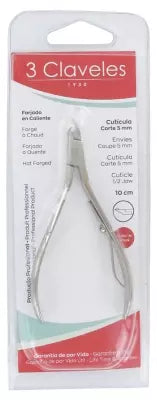 3 Claveles Cuticle Nipper 1/2 Jaw