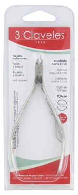 3 Claveles Cuticle Pliers 3Mm Cutting