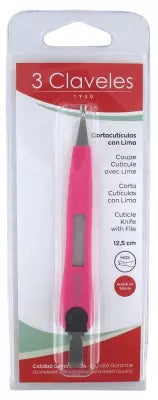 3 Claveles Cuticle Cutter With File