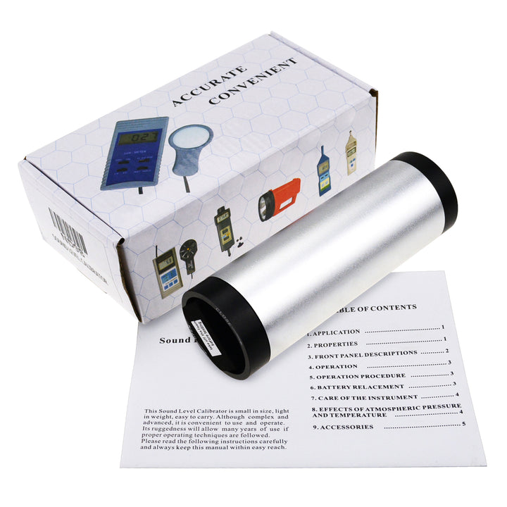 Sound Level Calibrator Voice Decibel Meter Dosimeter Calibrator ML- ND9B