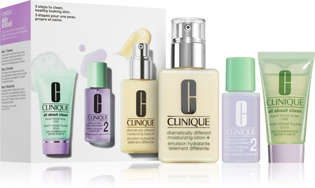 Clinique 3-Step Skin Care Kit Gift Set 