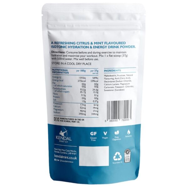 Kmc Iso Mix Isotonic Energy Drink Citrus & Mint - 1000G