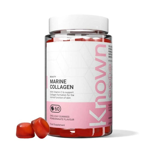 Known Nutrition Hydrolysed Marine Collagen Gummy Supplement X 60