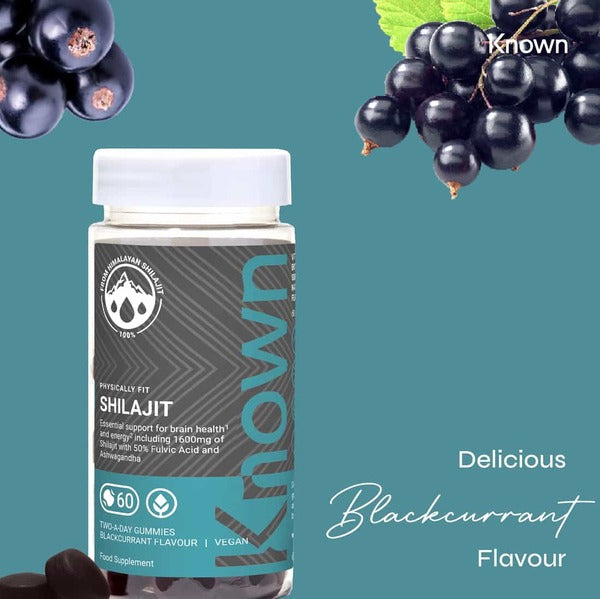 Known Nutrition Shilajit Vegan Gummy Supplement X 60