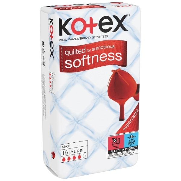 Kotex Maxi Super 16 Pack