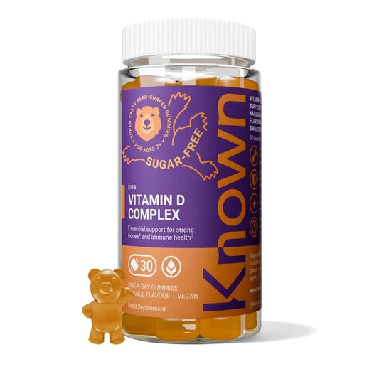 Known Nutrition Kids Vitamin D Complex Vegan Gummy Supplement X 30