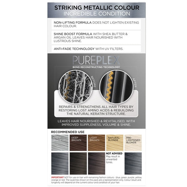 Colour Freedom Permanent Hair Colour. M4 Stone Grey