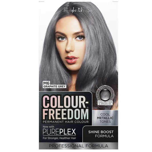 Colour Freedom Permanent Hair Colour. M6 Graphite Grey