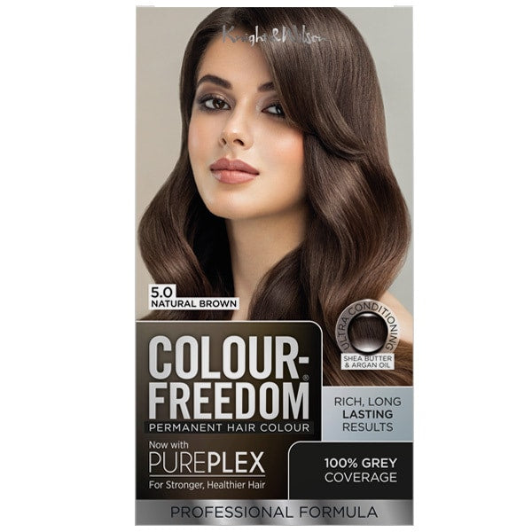 Colour Freedom Permanent Hair Colour. 5.0 Natural Brown